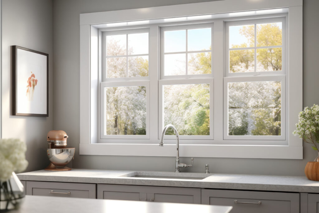 New Windows In A Modern Kitchen